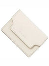 Saffiano Leather Trifold Half Wallet Talc - MARNI - BALAAN 2