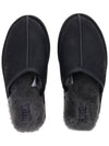 Scuff Leather Slippers Black - UGG - BALAAN 7