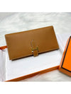 Bean long wallet gold engraved with W - HERMES - BALAAN 6