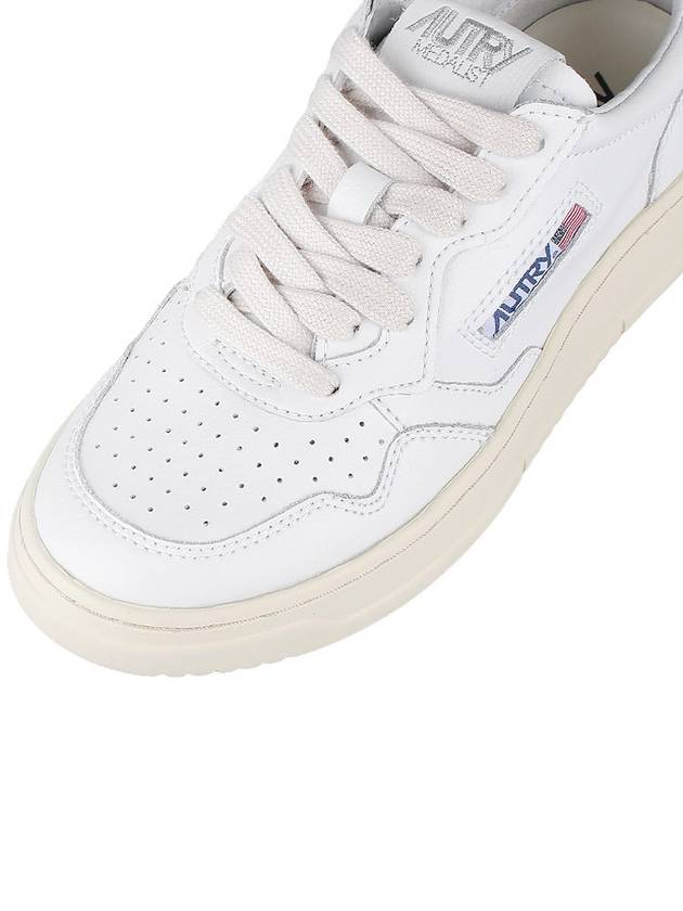 Medalist Orange Tab Low Top Sneakers White - AUTRY - BALAAN 8