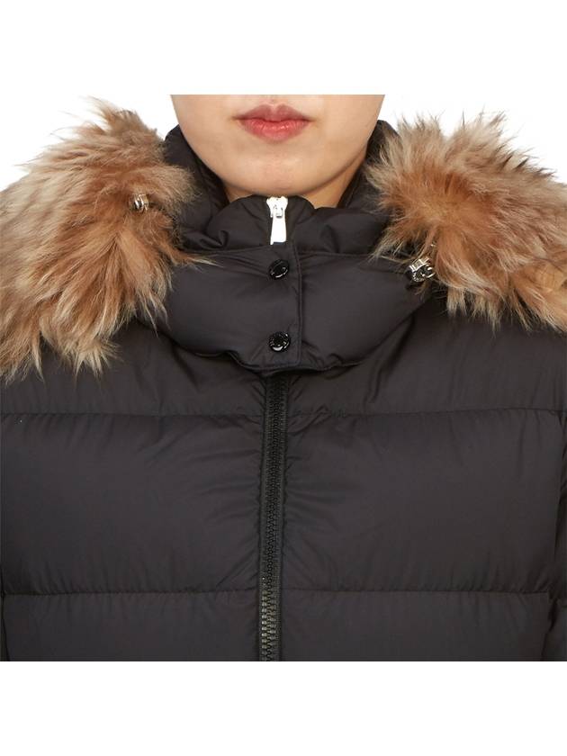 Fudson Long Down Padding Black - MONCLER - BALAAN 7