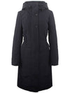 Jaseur hooded long padded jacket navy - MONCLER - BALAAN 2