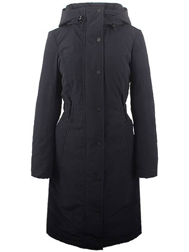 Jaseur hooded long padded jacket navy - MONCLER - BALAAN 2