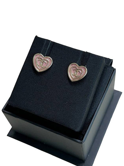 Heart CC Logo Earrings - CHANEL - BALAAN 2