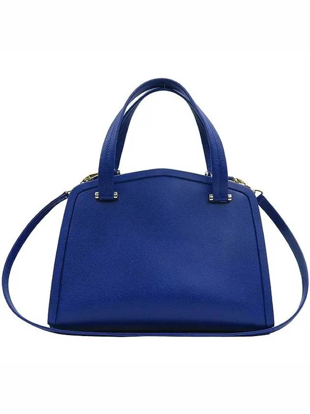 BLUE 2 WAY BAG - VALEXTRA - BALAAN 2