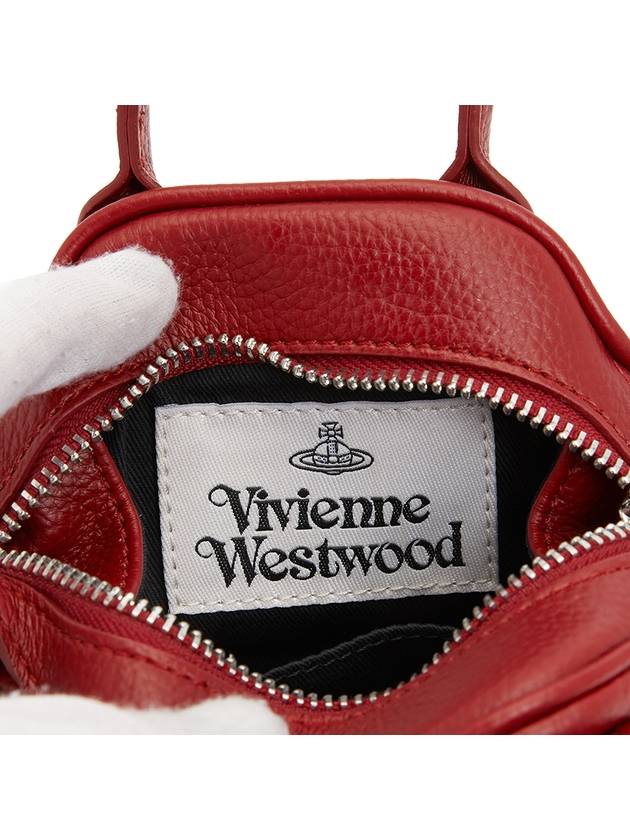 Yasmine Small Tote Bag Red - VIVIENNE WESTWOOD - BALAAN 10