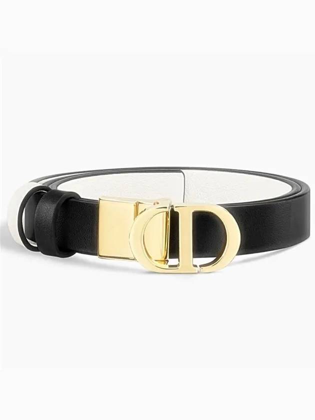 30 Montaigne Reversible Belt Calfskin 20mm B0446UWGA M911 - DIOR - BALAAN 2