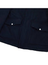 Men's Pocket Hooded Jacket Navy - BRUNELLO CUCINELLI - BALAAN 8