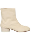 Women's Vintage Tabi Middle Boots Beige - MAISON MARGIELA - BALAAN 1