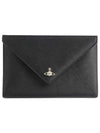 Logo Clutch Bag Black - VIVIENNE WESTWOOD - BALAAN 2