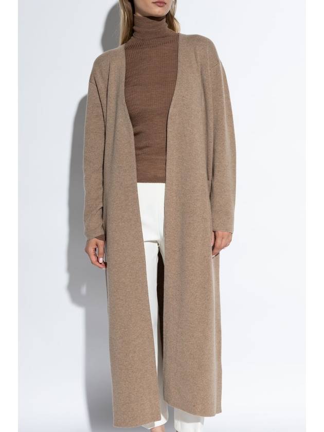 Gestro V Neck Belted Single Coat Beige - MAX MARA - BALAAN 4