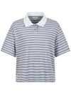 Functional collar striped t-shirt MW3ME290GRY - P_LABEL - BALAAN 10
