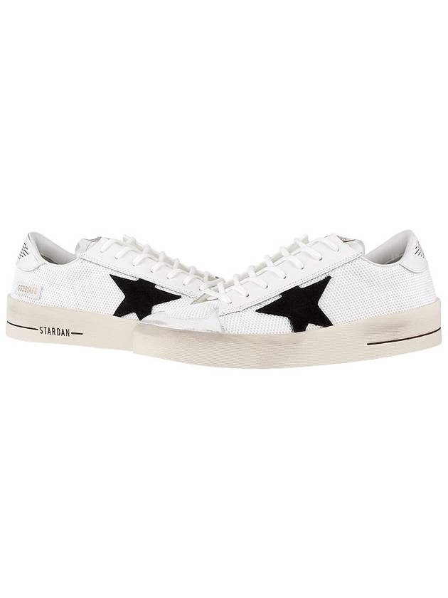 Star Patch Lace Up Low Top Sneakers White - GOLDEN GOOSE - BALAAN 3