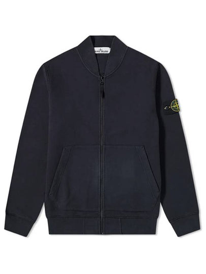 Waffen Patch Zip-up Jacket Navy - STONE ISLAND - BALAAN 2