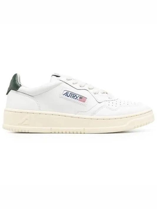 Medalist Green Tab Low Top Sneakers White - AUTRY - BALAAN 2