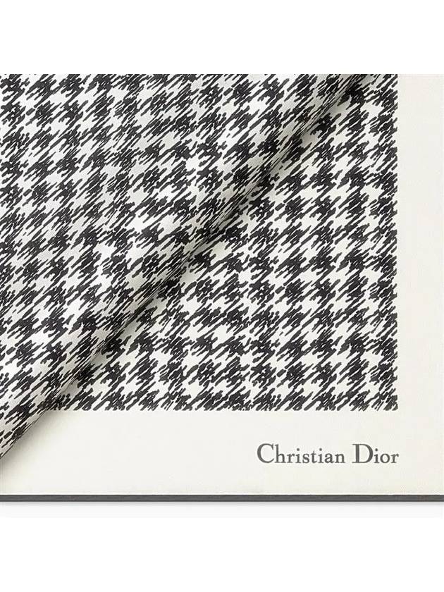 Graphic 30 Montaigne 70 Square Silk Twill Scarf Ivory - DIOR - BALAAN 7