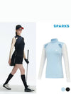 open shoulder cold feeling long sleeve high neck half neck t-shirt SO1LTS010 - SPARKS - BALAAN 1