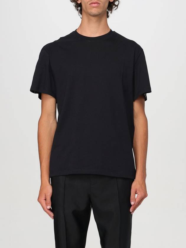 T-shirt Alexander McQueen con bande logate - ALEXANDER MCQUEEN - BALAAN 1