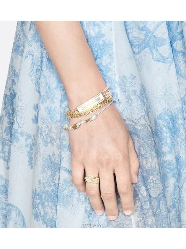 Revolution Crystals Bracelet Gold - DIOR - BALAAN 3