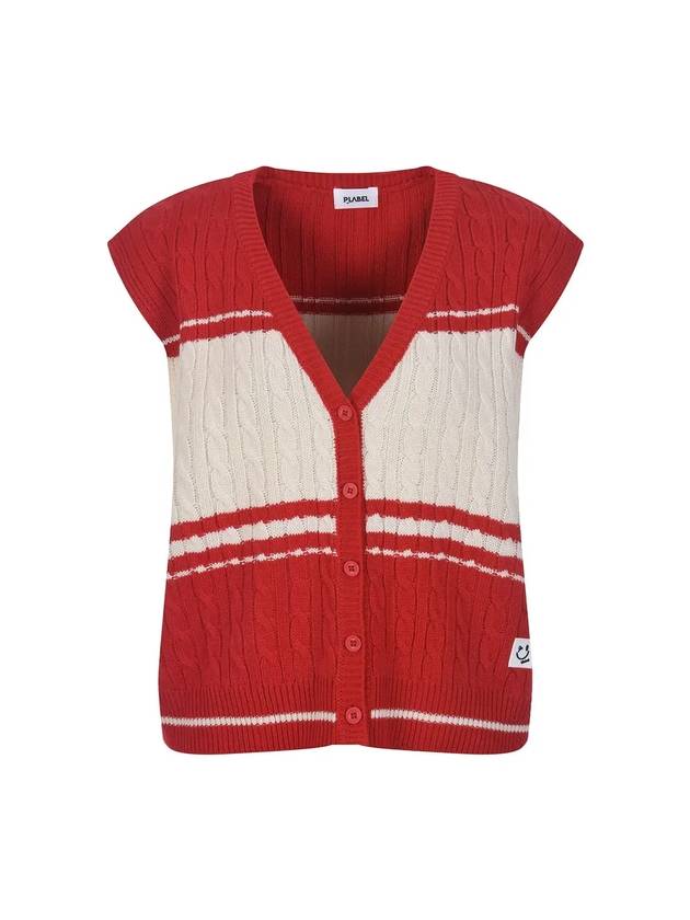 Color block knit vest MZ3AV710 - P_LABEL - BALAAN 9