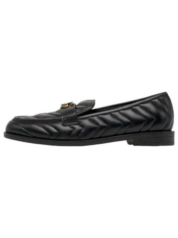 double loafer black - GUCCI - BALAAN 1