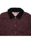 Deveron Quilting Jacket Red - BARBOUR - BALAAN 4