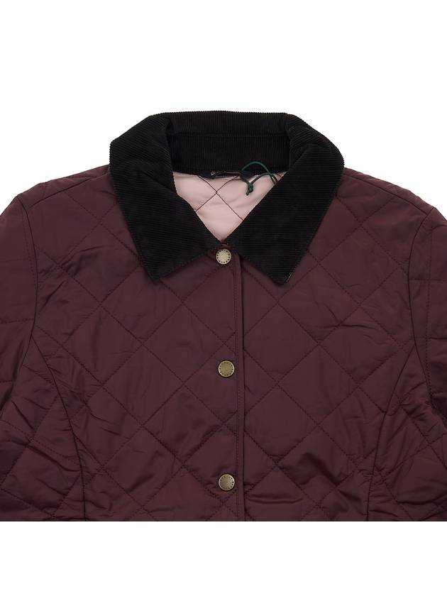 Deveron Quilting Jacket Red - BARBOUR - BALAAN 4