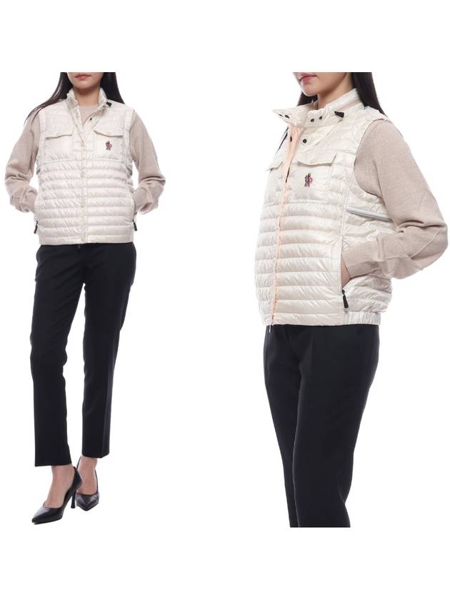 Gumiane Down Vest White - MONCLER - BALAAN 2