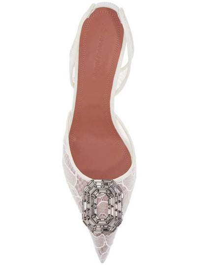 camelia lace slingback pumps - AMINA MUADDI - BALAAN 2