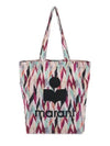 Woom Eco Graphic Cotton Tote Bag - ISABEL MARANT - BALAAN 2