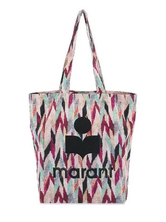 Woom Eco Graphic Cotton Tote Bag - ISABEL MARANT - BALAAN 2