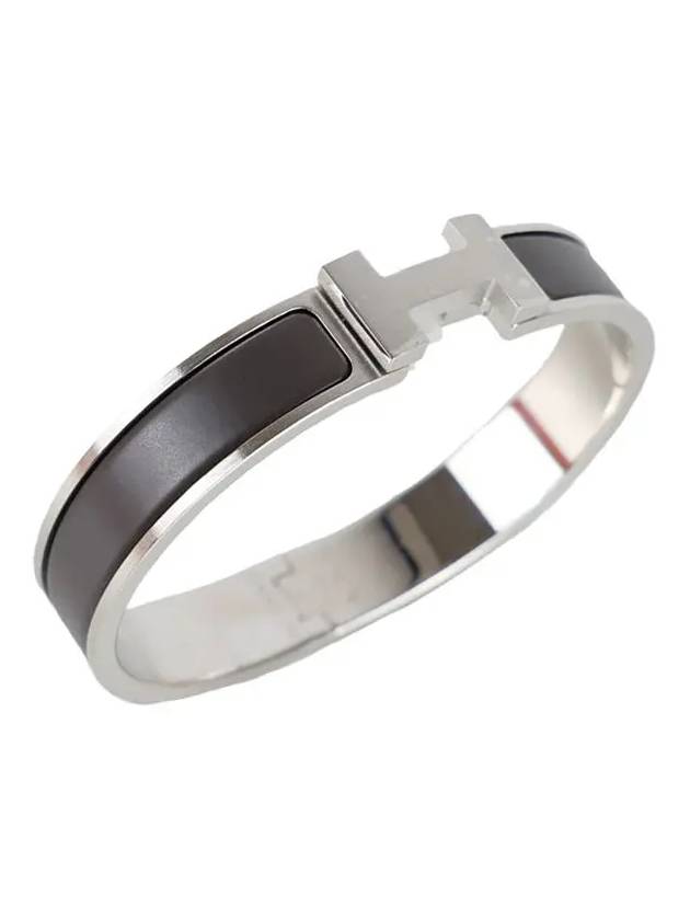 Click HH Bracelet Palladium Etain Mat - HERMES - BALAAN 3