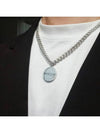 Men s Chain Necklace Coin Pendant CLEF BLING NEC - BASSCLEF - BALAAN 1