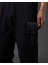 Metropolis Series Stretch Fleece Mixed Track Pants Black - CP COMPANY - BALAAN 5