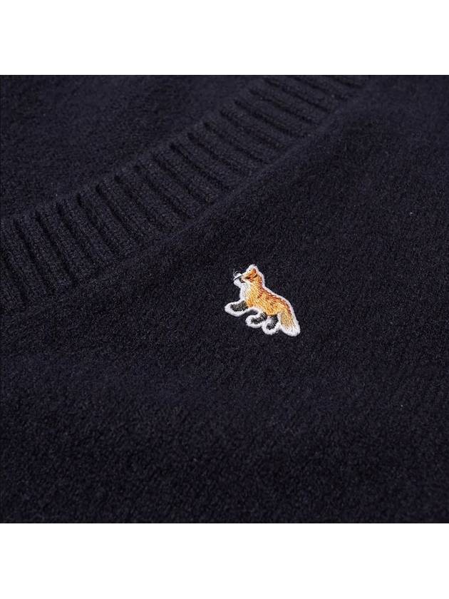 Baby Fox Patch Boxy Cardigan Black - MAISON KITSUNE - BALAAN 8