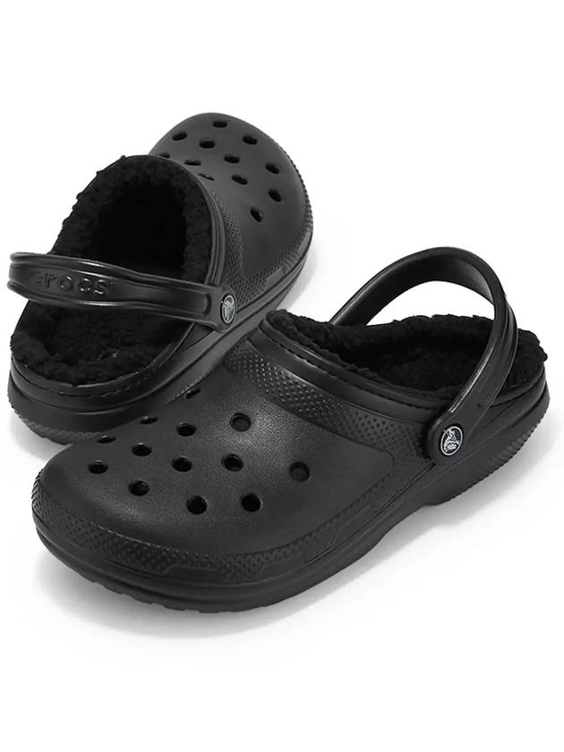 Classic Lined Clog Sandals Black - CROCS - BALAAN 6