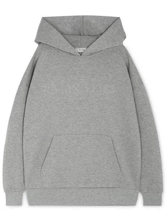 Women s Sapore Gray Hoodie 29946031600 003 - MAX MARA - BALAAN 1