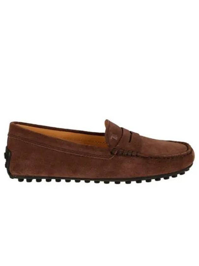 Gommino Suede Driving Shoes Brown - TOD'S - BALAAN 2