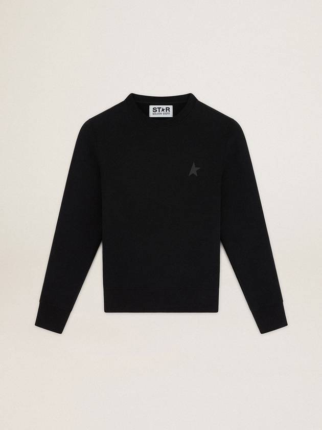 Star Logo Sweatshirt Black - GOLDEN GOOSE - BALAAN 2