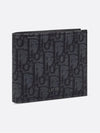 Wallet Black  Oblique Jacquard - DIOR - BALAAN 10