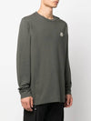 Logo Long Sleeve T-Shirt Olive - MONCLER - BALAAN 5