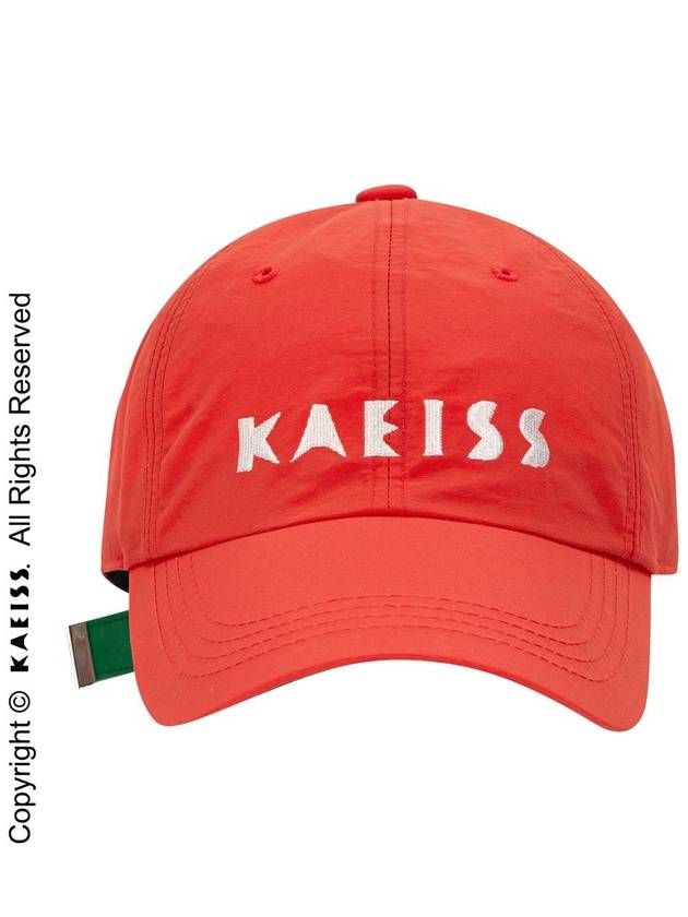 Signature Logo Ball Cap Orange - KAEISS - BALAAN 1