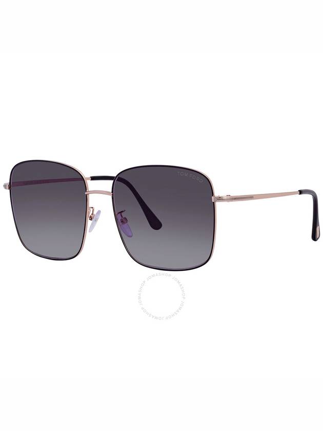 Tom Ford Grey gradient Square Unisex Sunglasses FT0894-K 05B 59 - TOM FORD - BALAAN 3