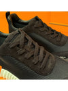 Men s Bouncing Sneakers Mesh Suede Calfskin Black H Two tone - HERMES - BALAAN 6