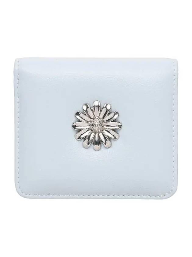 Daisy Photo Slot Half Wallet Banknote Card Sky Blue - LE MASQUE - BALAAN 1