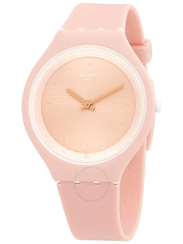 Swatch Skinskin Quartz Pink Dial Ladies Watch SVUT100 - SWATCH - BALAAN 1