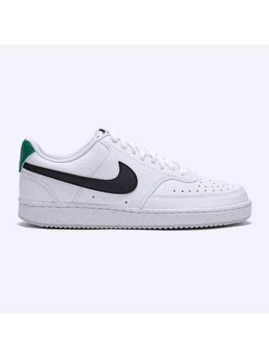 Court Vision Low Top Sneakers Green White - NIKE - BALAAN 1