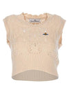 Samantha Vest Cream - VIVIENNE WESTWOOD - BALAAN 2