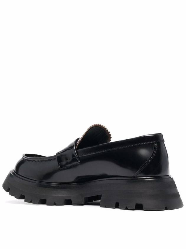 Chunky Sole Wonder Loafers Black - ALEXANDER MCQUEEN - BALAAN 11