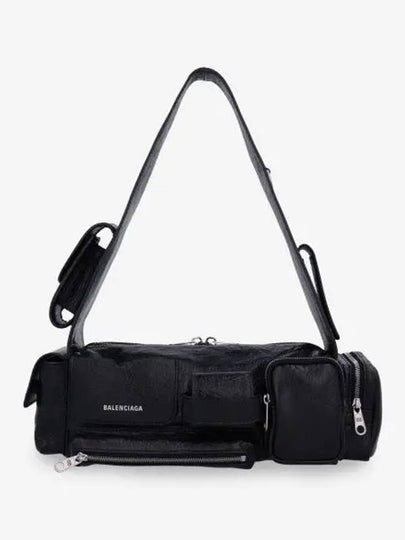 Superbusy XS Sling Shoulder Bag Black - BALENCIAGA - BALAAN 2